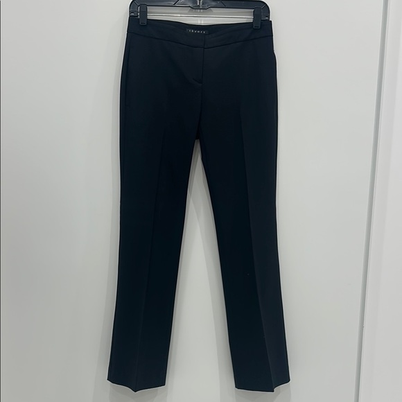 Theory Black Straight Leg Women's Pants Size 2 - Picture 1 of 3